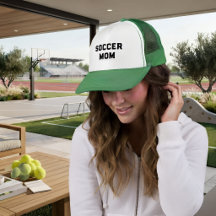 Customized Visor Cap for Soccer Day, Personalized