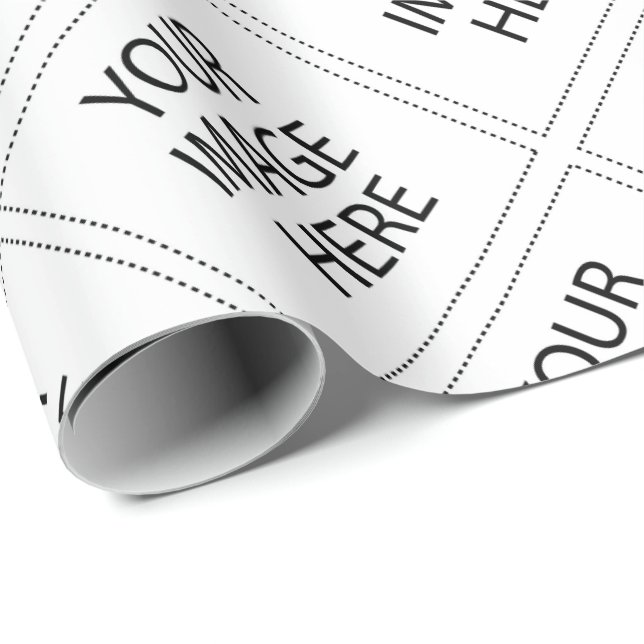 #CustomLogoWrappingPaper Geschenkpapier (Rolleneckpunkt)