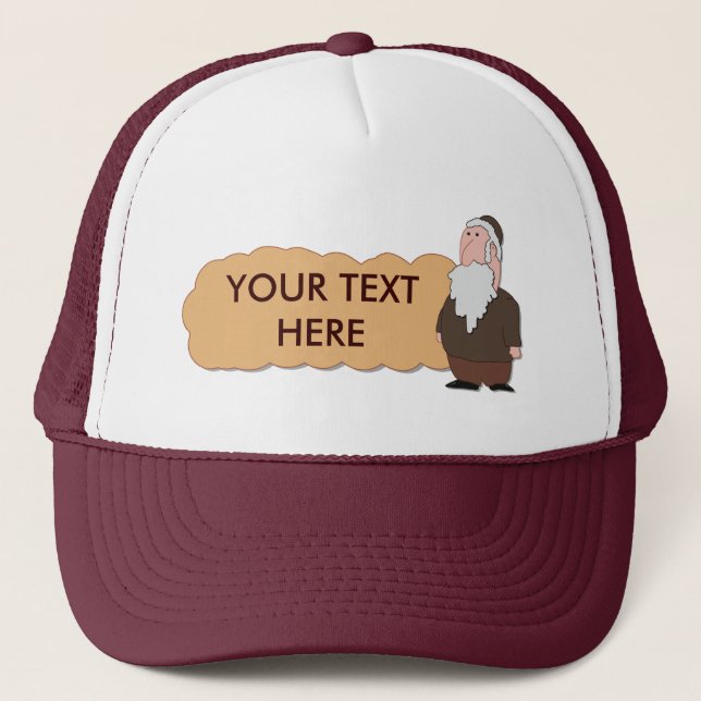 Custumizable Hut des jüdischen Rabbiners Truckerkappe (Vorderseite)