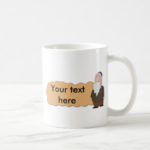 Custumizable Keramik-Tasse des jüdischen Rabbiner Kaffeetasse