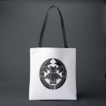 Cut bamboo in embracing bamboo leaves tasche<br><div class="desc">This kamon is called "Daki take ni kiri take" in Japan.</div>