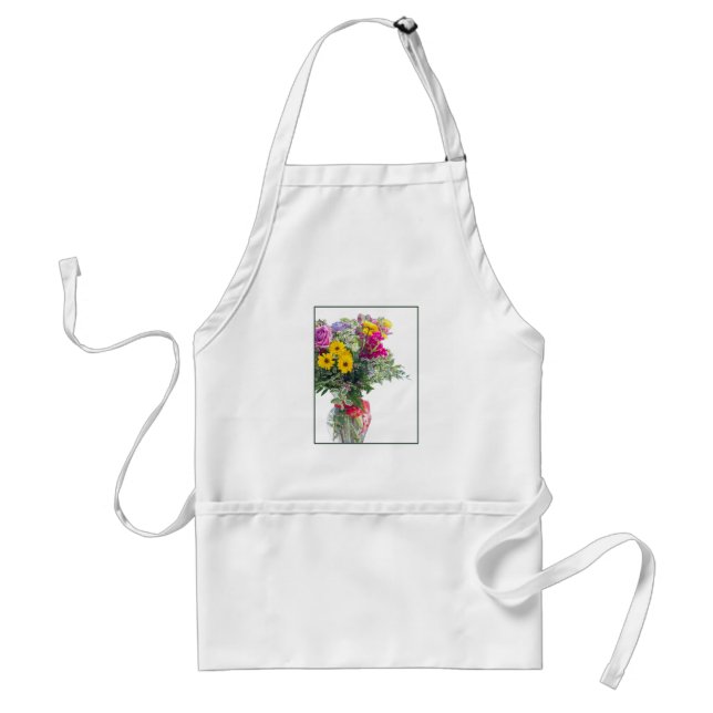 Cut Blume Bouquet Schürze (Vorne)