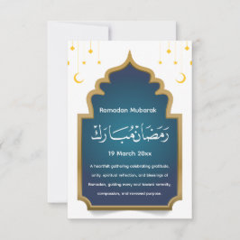 Cut Eid Mubarak Card Dankeskarte