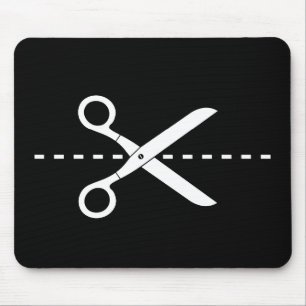 Cut & Paste Piktogramm Mousepad