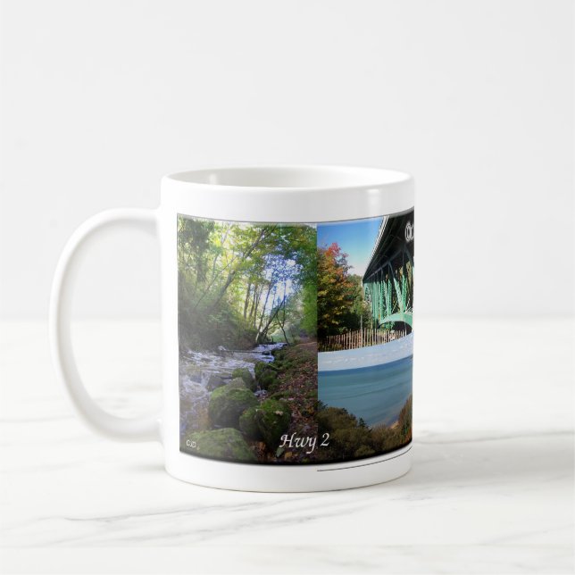 Cut River Bridge Tasse (Links)