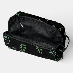 Cut & Sew Blattdruck-Kulturtasche für Reisen Waschbeutel