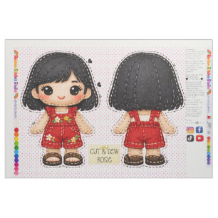 Cut & Sew Plüschfiguren Kinder Nähen für Anfänger Stoff