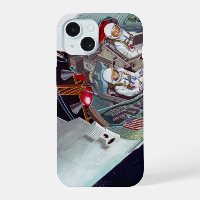 Cutaway Un Appareil Spacecraft Gemini À Deux Perso (Verso)