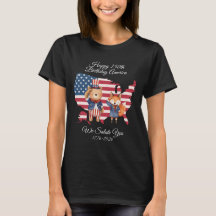 Cute 250th Birthday America T-Shirt