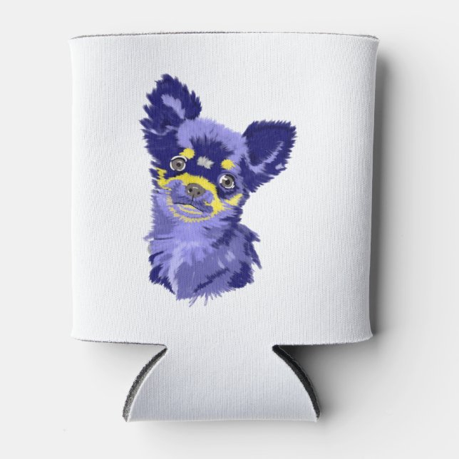 Cute Abstrait Glacière du Chihuahua (Devant)