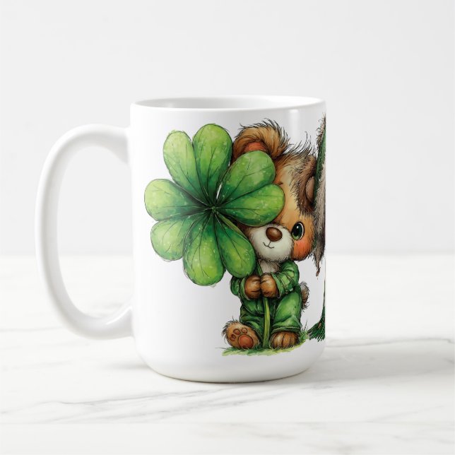CUTE ADORABLE IRISH DRESSED TEDDY BEARS KAFFEETASSE (Links)