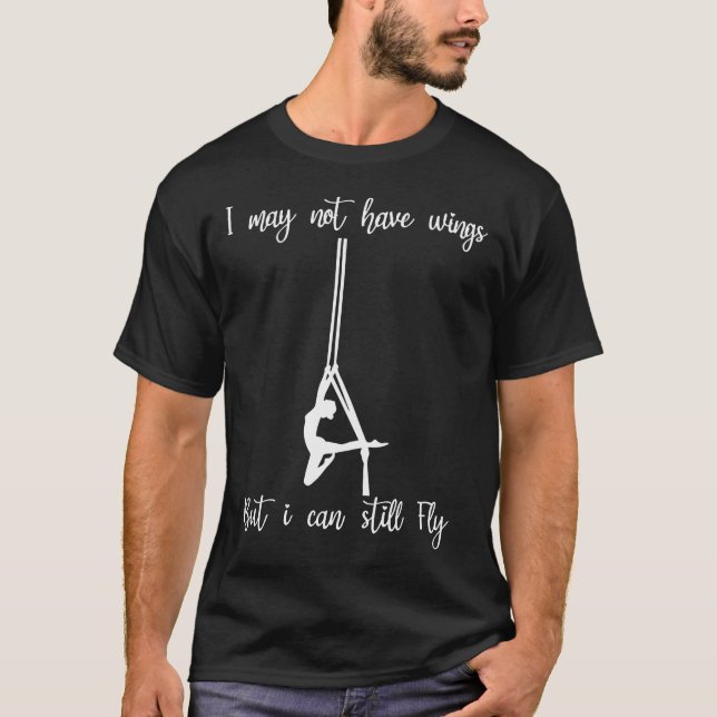 Cute Aerial Silks Acrobatics Circus Fitness Perfor T-Shirt (Vorderseite)