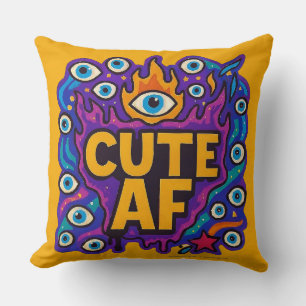 Cute AF-Wurfkissen Kissen