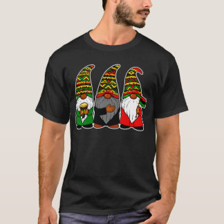 Cute African Gnomes Black History Month Juneteenth T-Shirt