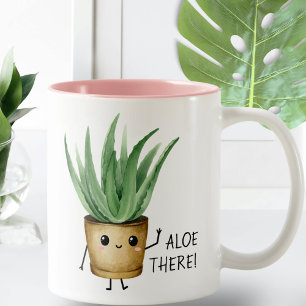 Cute Aloe Là Plante Lover Mug
