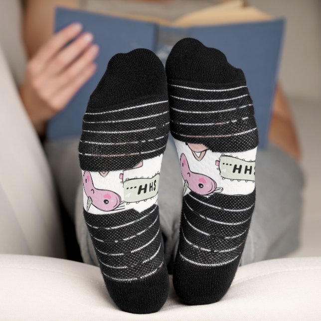 Cute and cool character sock designs socken (Unterseite)