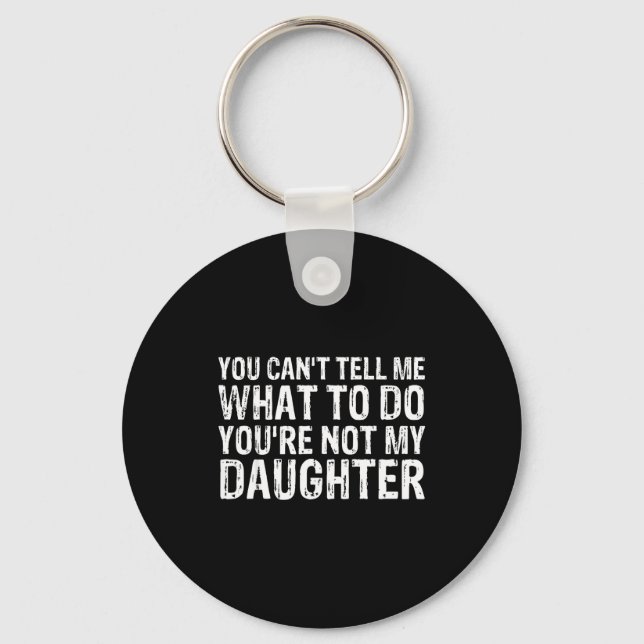 Cute And Funny Father Quote Cool Dad Design For Fa Schlüsselanhänger (Vorderseite)