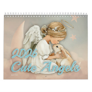 Cute Angels 2026 Kalender