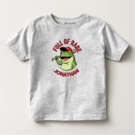 Cute Angry Frog Kleinkind T-shirt
