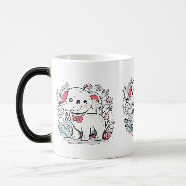 Cute Animals Collection - Mug de Morphing 11 oz (Gauche)