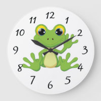 Cute animated frog