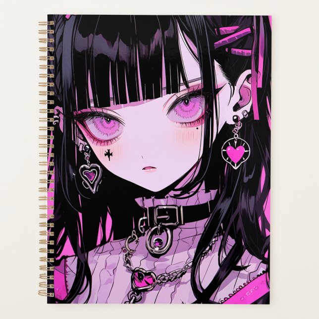 Cute Anime Goth Girl (Devant)