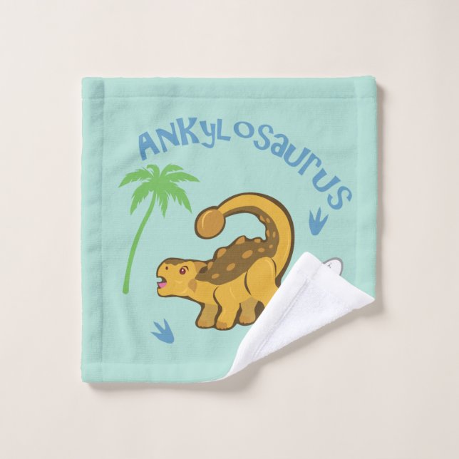 Cute Ankylosaurus (Gant de toilette)