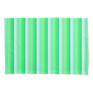 Cute aqua green stripes kissenbezug