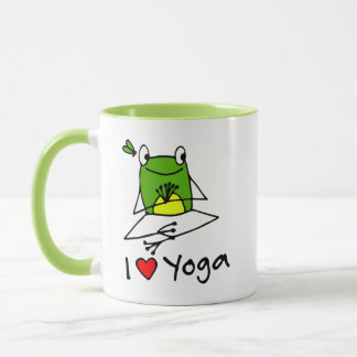 Cute Arbre Grenouille Yoga Pog Mug