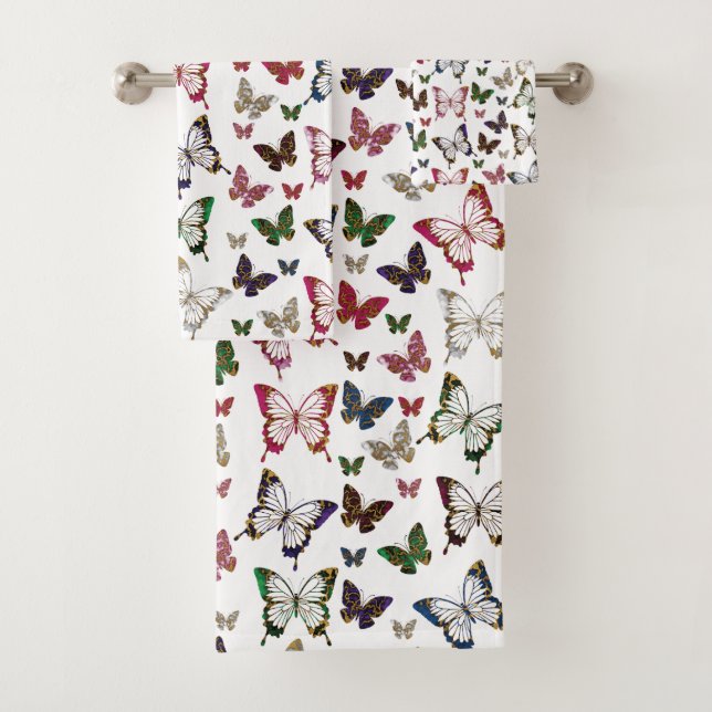 Cute Arc en arc-en-ciel conception papillon (En situation)