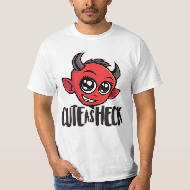 Cute as Heck Devil T-Shirt (Vorderseite)