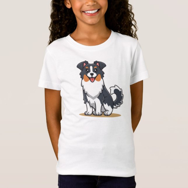 Cute Australian Shepherd-23144 T-Shirt (Vorderseite)