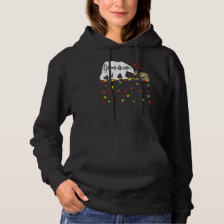 Cute Autism Grandmom Bear Autism Awareness Family Hoodie