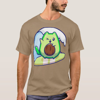 Cute Avocado surf Classic TShirt