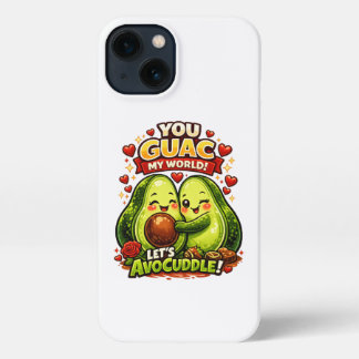 Cute Avocado Valentine’s Love Design, kawaii Love iPhone Hülle