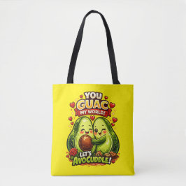 Cute Avocado Valentine’s Love Design, kawaii Love Tasche