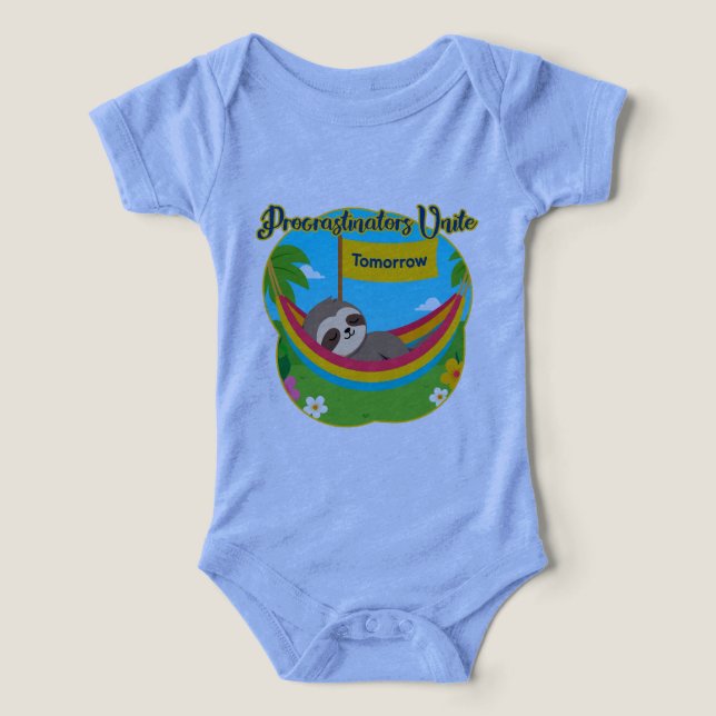 Cute baby cloth with funny design (Design Vorderseite)
