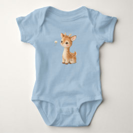 Cute Baby Deer Bodysuit – Kawaii Woodland Animal Strampler