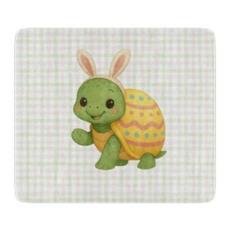 Cute baby Easter/Spring Turtle Schneidebrett