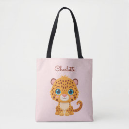 Cute Baby Leopard Safari Animal Kids Tasche