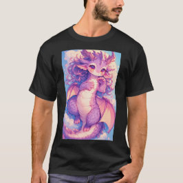 Cute Baby Rave Dragon Anime Kawaii Art 02 T-Shirt