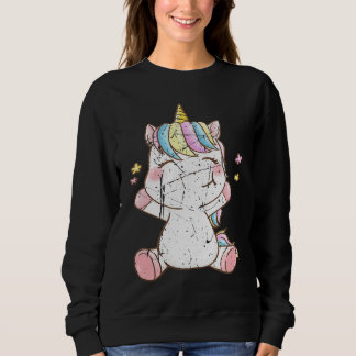Cute Baby Unicorn Unicorns Magical Creature Fans Sweatshirt