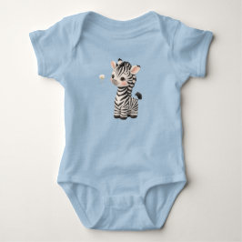 Cute Baby Zebra Bodysuit – Kawaii Safari Animal Ba Strampler