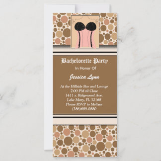 CUTE Bachelorette Invitations concepteurs