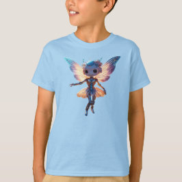 Cute Ballerina Dancing Robot Pixie T-Shirt