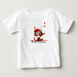 Cute Baseball Love Design Baby T-shirt