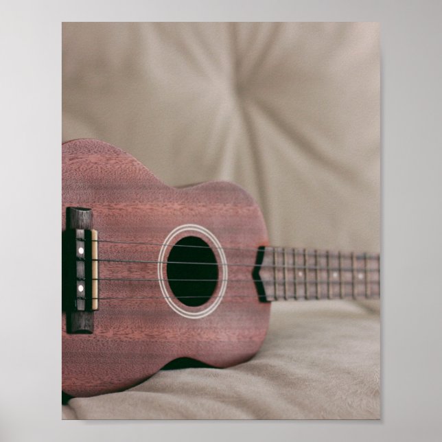 Cute Bass Guitar Poster (Vorne)