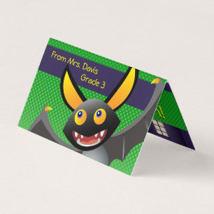 Cute Bat Pun Étudiants Classe Enfants Halloween