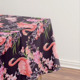 Cute Beach rose flamingo motif nappe