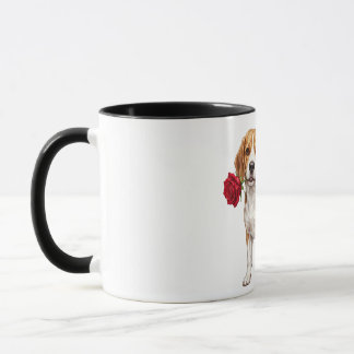 ‏Cute Beagle Dog Tasse